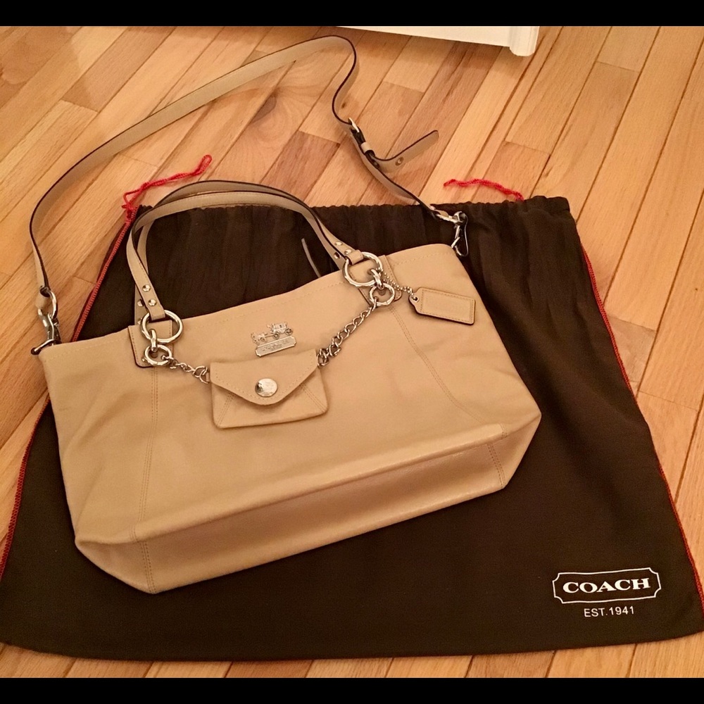 Coach cross-body, or satchel, w/original dust bag